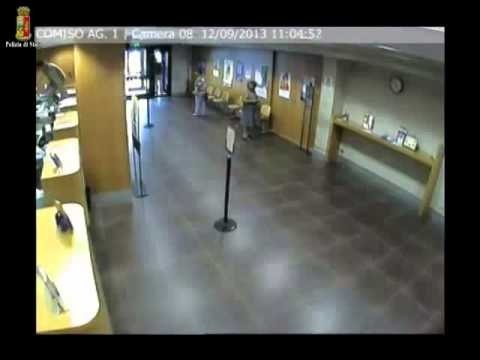 Roma - In manette il rapinatore che manda baci alle vittime (16.02.14)