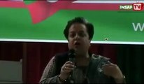 Shireen Mazari views on media propaganda against PTI at PTI UK Event 2014