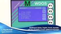 WDOS – Dual display weight indicator for panel mounting (graphic display   red LED display) - LAUMAS