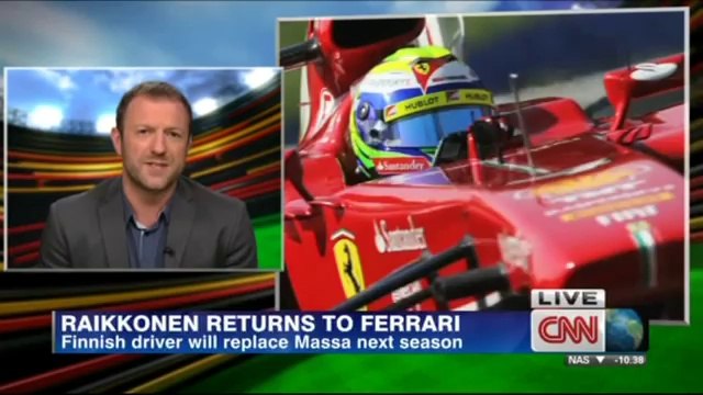 Kimi Raikkonen returns to Ferrari [CNN]