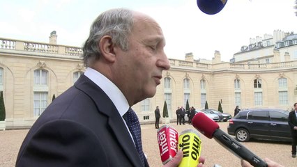 Ukraine: la France "a bien l'intention d'agir", dit Fabius