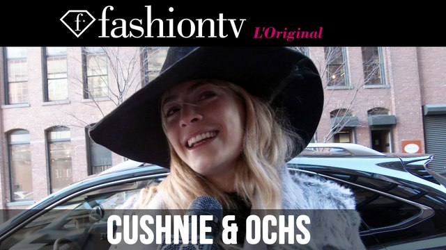 Kelly Rowland Cushnie et Ochs Fall/Winter 2014-15 After the Show | New York Fashion Week | FashionTV