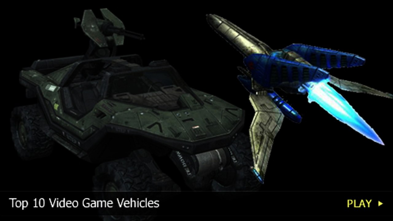Top 10 Video Game Vehicles