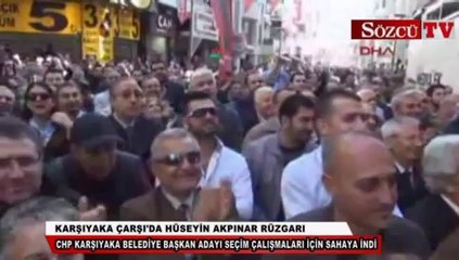 Karşıyaka Çarşı'da Akpınar rüzgarı