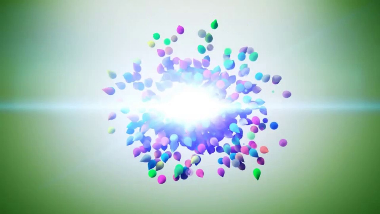 Colorful Particles Logo Reveal - After Effects Template