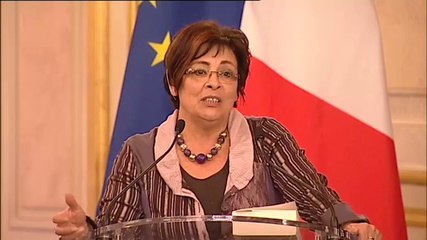 23ème journée du Livre Politique - Frédéric Mitterrand "La récréation", prix remis par Marie-Christine Dalloz