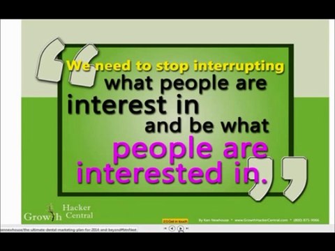 Growth Hacker Central - The Ultimate Dental Marketing Plan - Dental Internet Marketing