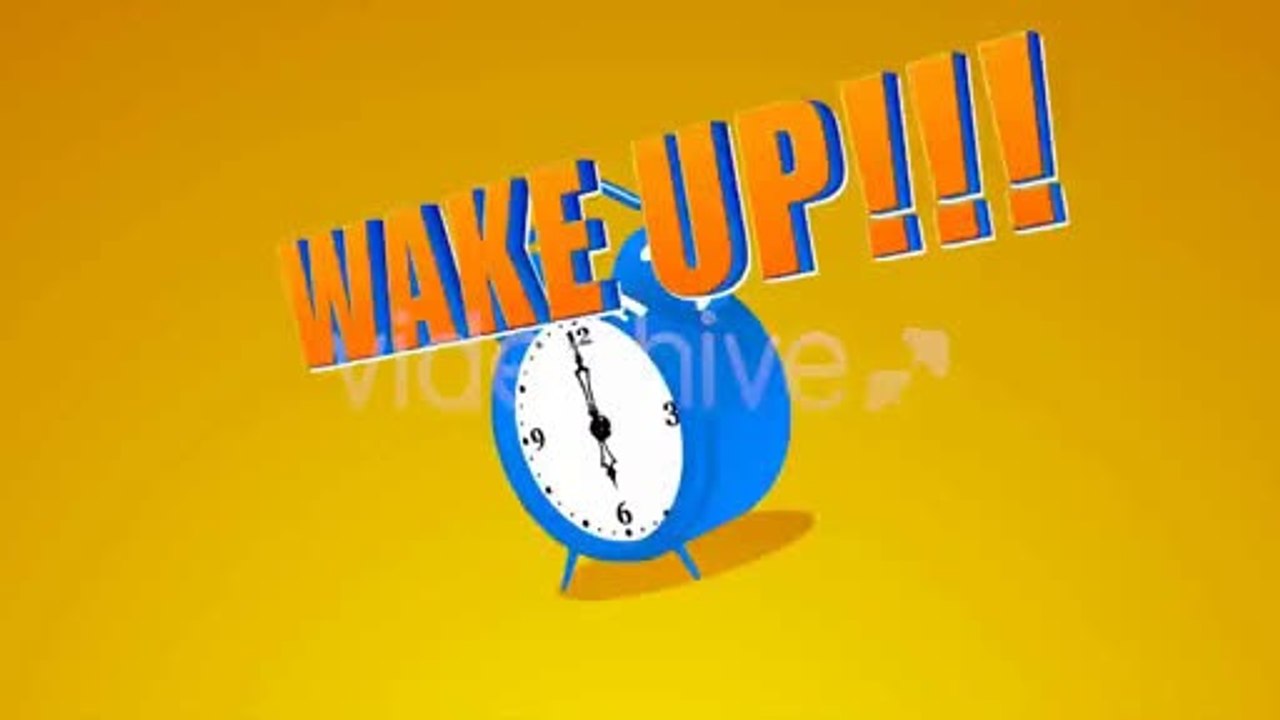 Cartoon Alarm Clock - After Effects Template