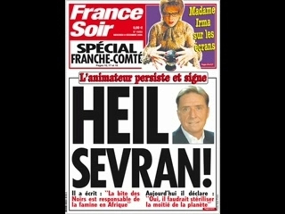 Pascal Sevran et la bite des Noirs