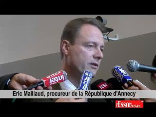 [VIDEO] Eric Maillaud: " L'homme interpellé est un amateur d'armes anciennes"