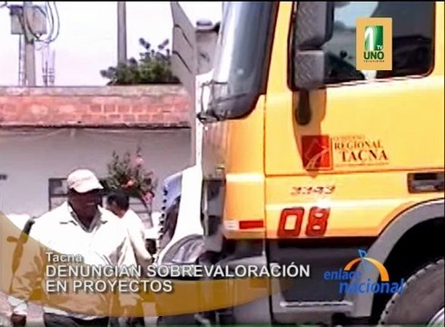 En Tacna, al menos cuatro proyectos habrían sido sobrevalorados por funcionarios del Gobierno Regional