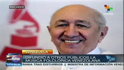 Muere en Venezuela el gendario cantautor Simón Díaz