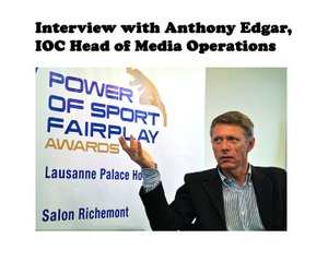 Sochi 2014: interview with Anthony Edgar, IOC Head of Media Operations