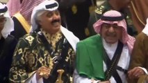 Prince Charles dances with sword in Saudi Arabia