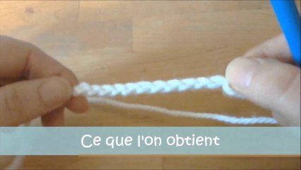 Cours de crochet N°01 - La Chaînette