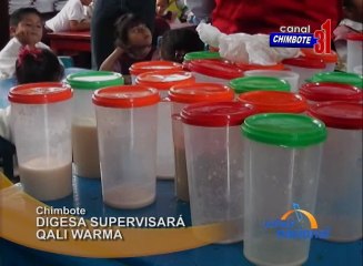 Tras intoxicación de niños en el distrito de Santa Teresa, la Dirección General de Salud Ambiental, DIGESA, será el ente encargado de controlar los alimentos del programa Qali Warma.
