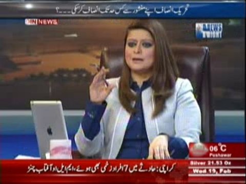 News Night with Neelum Nawab (Kya Pakistan Tehreek-e-Insaf Apni Maqbuliat Kho Raha Hai ??) 19th February 2014 Part-3