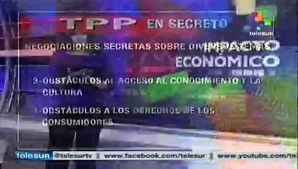Cocinado "en lo oscurito", el TPP hará estragos a la vista de todos