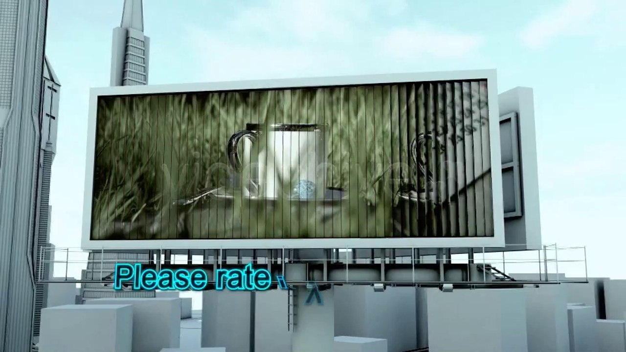 City Outdoor Advertising Billboard - After Effects Template