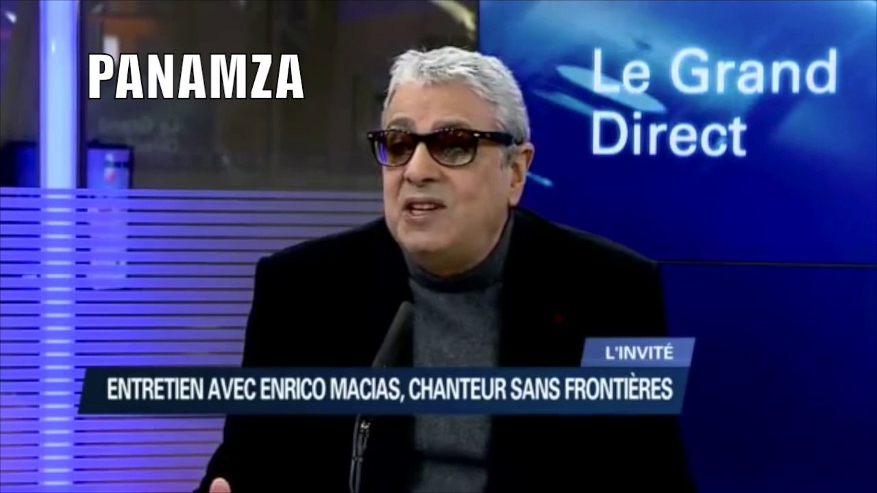 Enrico Macias: "Les Arabes qui vivent en Israël doivent s'estimer heureux"