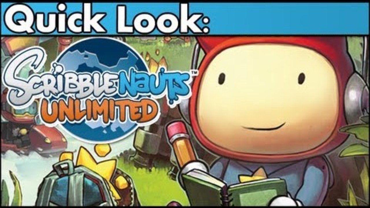 Quick Look: Scribblenauts Unlimited