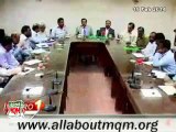 MQM representatives hold meeting regarding water supply & leakage issues in New Karachi