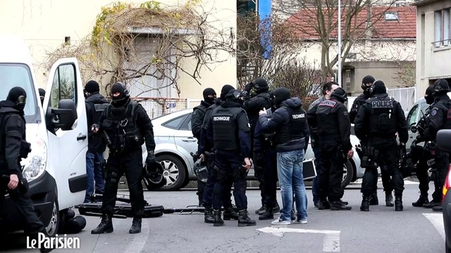 Braqueurs retranchés à Noisy. Il y a eu usage d'armes de guerre