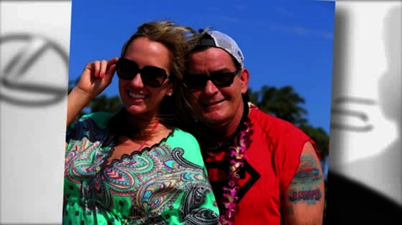 Charlie sheen will kinder mit brett rossi