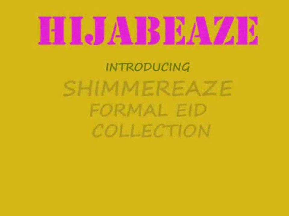 Shimmeaze Collection | Hijabeaze by Urooj Asif