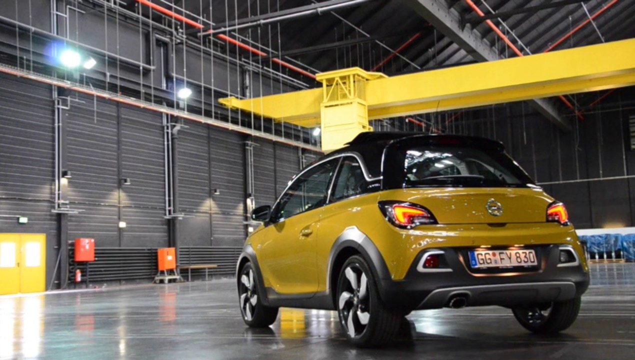L'Opel ADAM Rocks se dévoile au siège en première mondiale