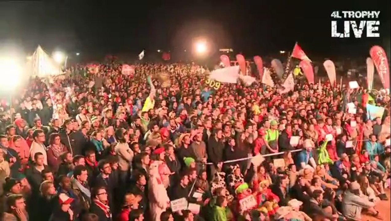 Dernier LIVE à Merzouga du Raid 4L Trophy 2014 (19/02)