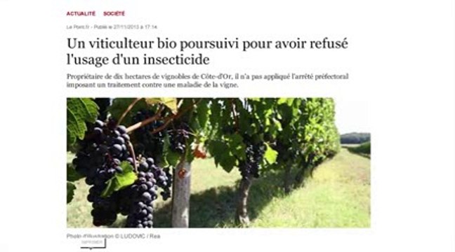 La Dictature c'est Maintenant !_En prison pour avoir refusé de polluer ?