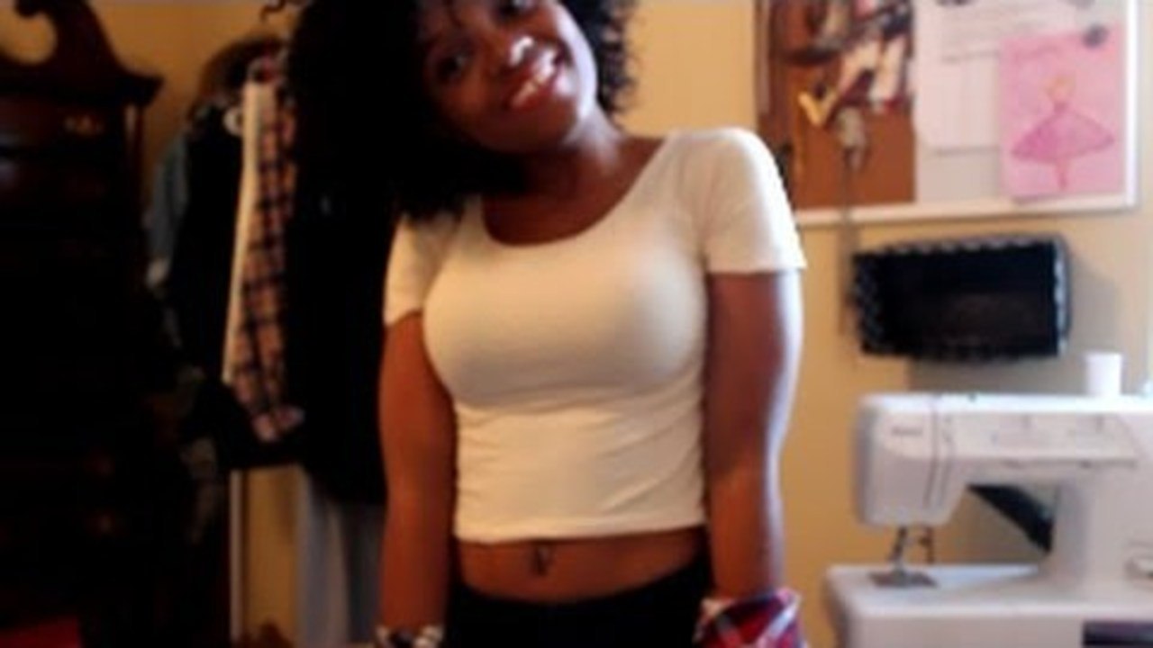 DIY | American Apparel Crop Tee!