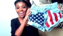 DIY | American Flag Shorts