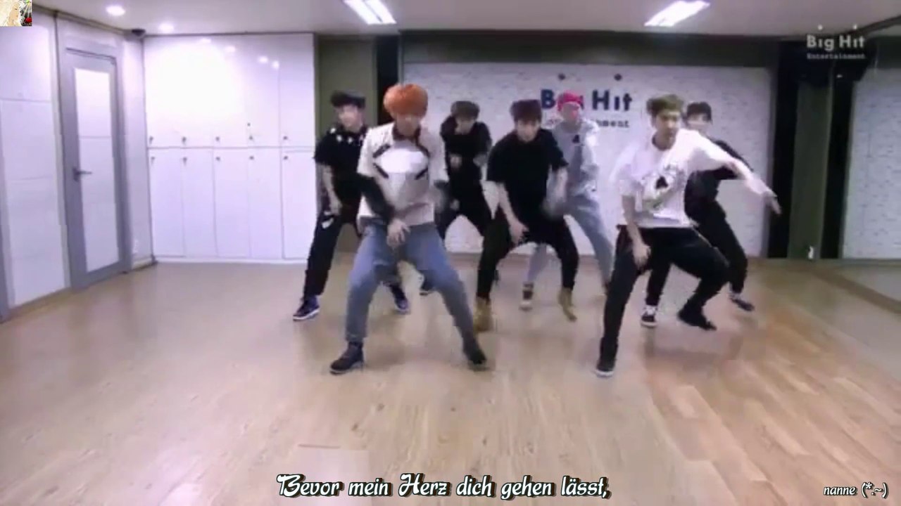 BTS - Boy In Luv (Dance Practice) k-pop [german sub]