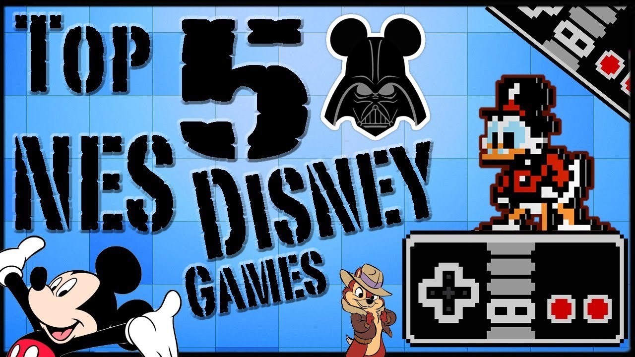 Top 5 NES Disney Games!