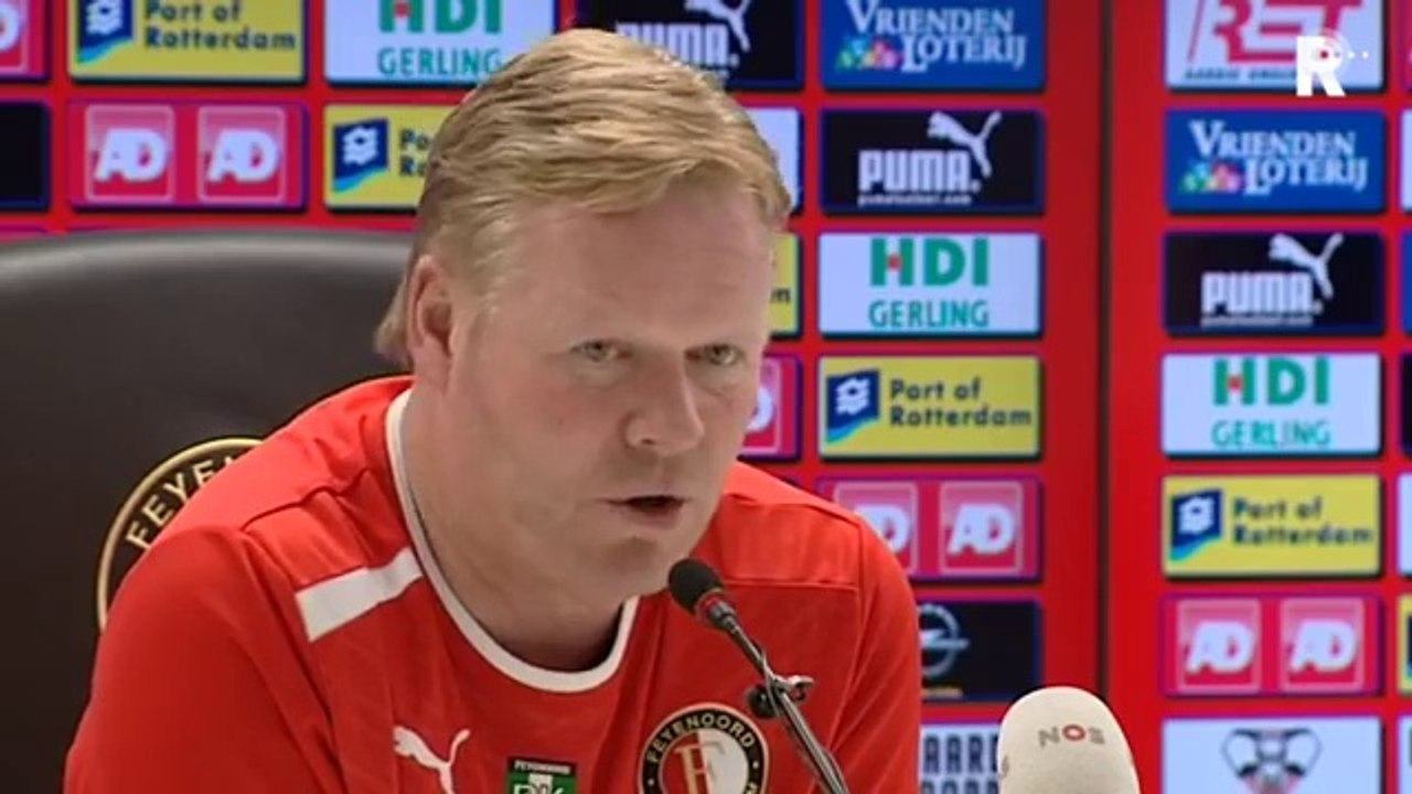 29-03-2013 Koeman geeft nog niets prijs over opstelling