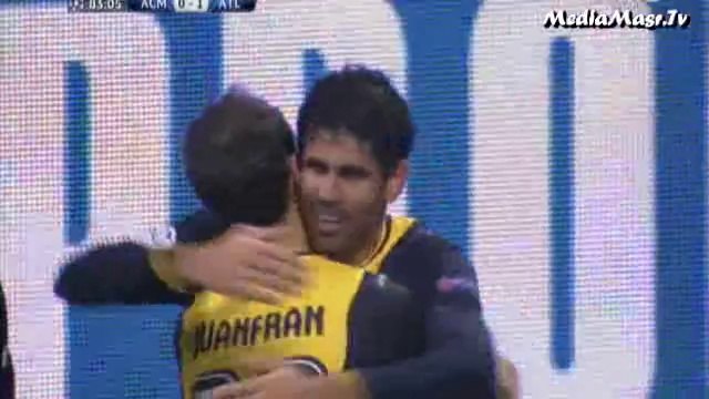 ميلان 0-1 أتلتيكو مدريد - دوري أبطال أوروبا - دور 16 - 19/2/2014