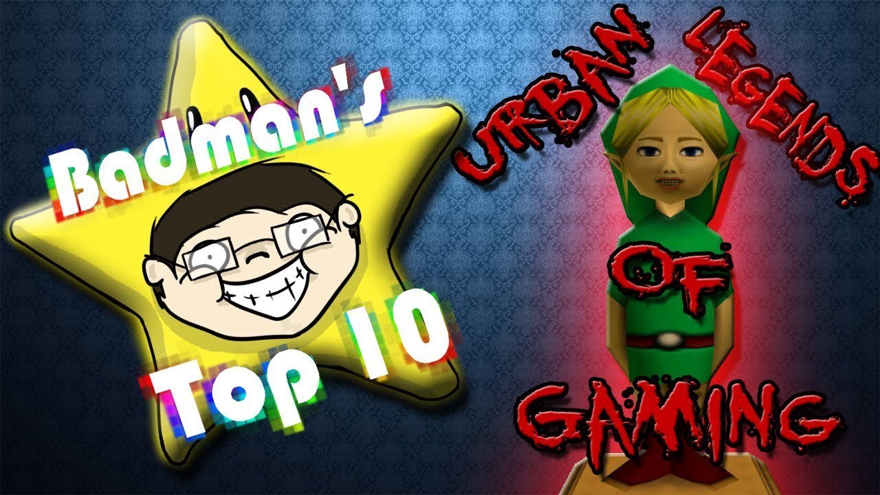 Badman's Top 10 - Creepy Urban Legends in Gaming (Feat. Jordan Underneath)