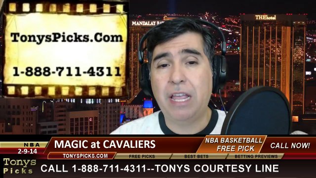 Cleveland Cavaliers vs. Orlando Magic Pick Prediction NBA Pro Basketball Odds Preview 2-19-2014