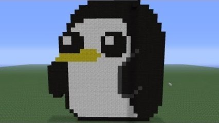 Minecraft Pixel Art: Gunter Tutorial