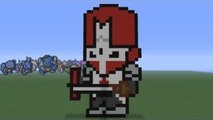 Minecraft Pixel Art: Castle Crasher (Red)