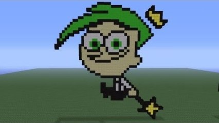 Minecraft Pixel Art: Cosmo Tutorial