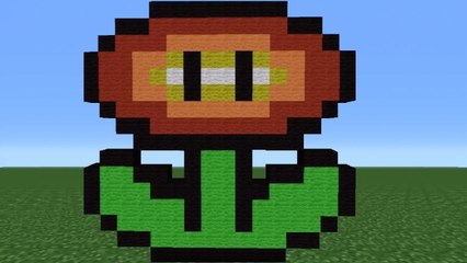 Minecraft 360: How To Make A Fire Flower (Version 2)