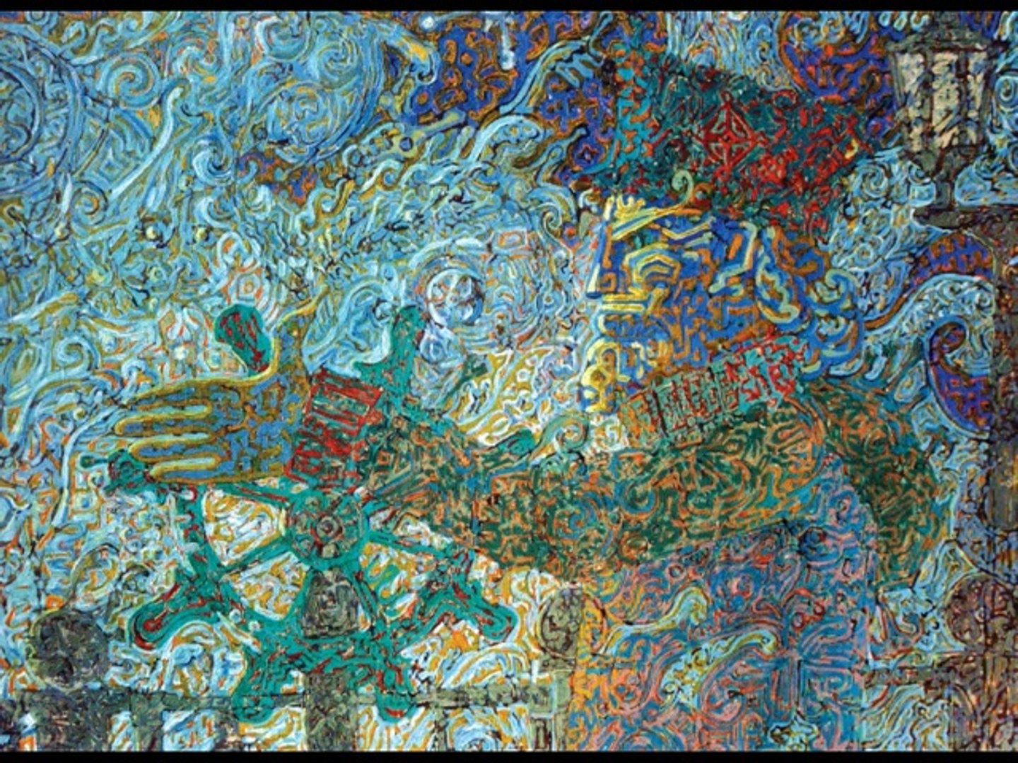 ⁣Орнаментализм. Художник Алексей Акиндинов. Живопись, графика. 1996 - 2014гг.