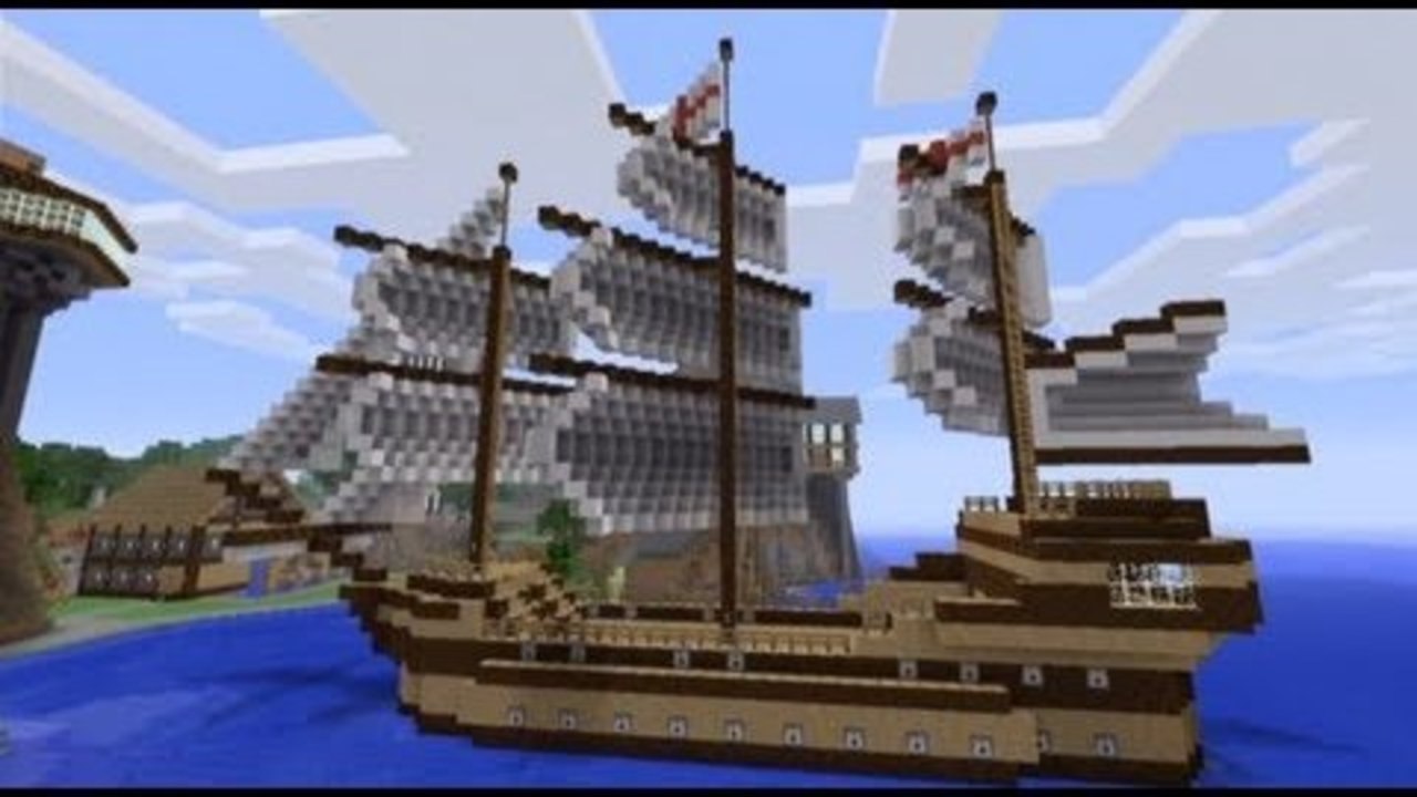 Minecraft Showcase: Old Fashioned Ship