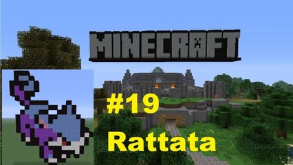 Minecraft Pixel Art: The Original 150 - #19 Rattata