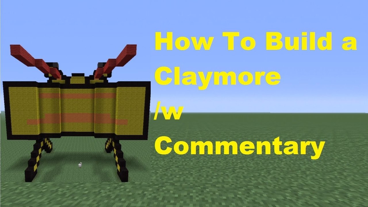 Minecraft 360: How to Build a Claymore