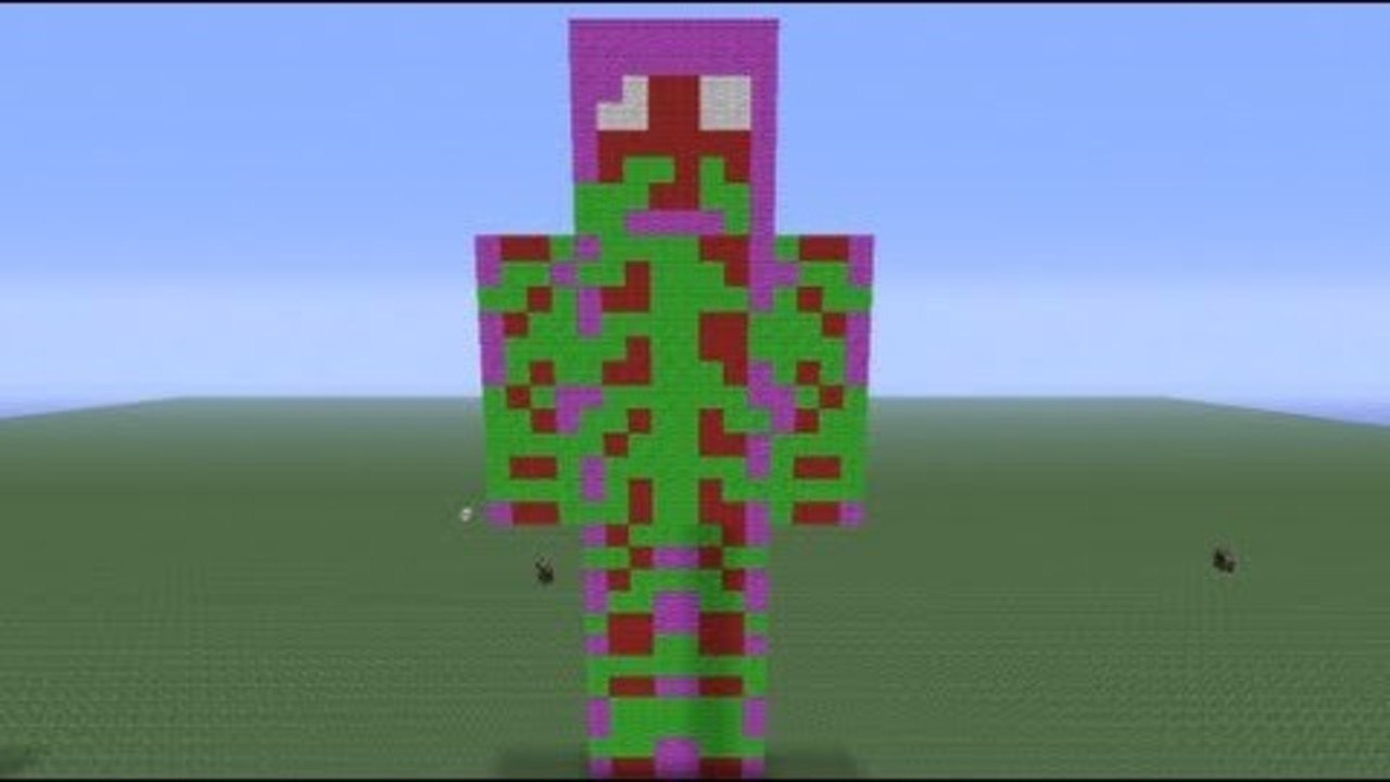 Minecraft Pixel Art: Kuledud3 Tutorial