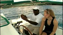 Ashley Gracile presents That's Boating sailing the Bight in the BVI